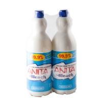 ANITA BLEACH (REGULAR) - 1 LTR TWIN PACK