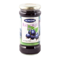 SUNSTAR BLACK CURRANT JAM - 430G