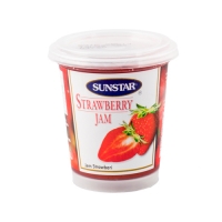 SUNSTAR STRAWBERRY JAM - 220G (CUP)